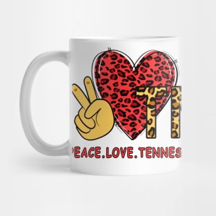 Peace Love Tennessee Mug